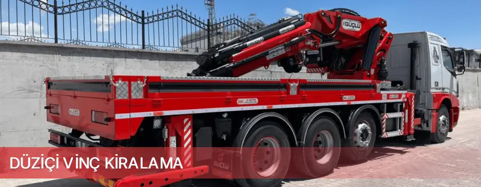 Düziçi İlçemi Vinç Kiralama